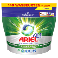 Ariel Aanbieding: Ariel All in 1 pods Professional Regular (2 zakken - 140 wasbeurten)  SAR05213