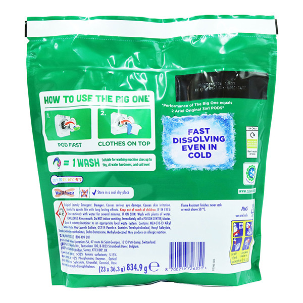 Aanbieding: Ariel PODS 'The Big One' Colour ( 3 verpakkingen - 69 wasbeurten ) SAR05471 - 3