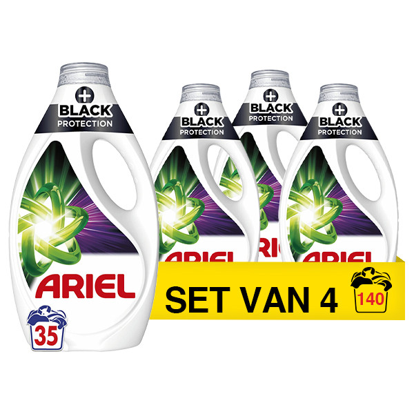 Aanbieding: Ariel Vloeibaar Wasmiddel Black Protection 1575 ml (4 flessen - 140 wasbeurten) SAR05479 - 1