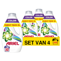Ariel Aanbieding: Ariel Vloeibaar Wasmiddel Color 2,25 Liter (4 flessen - 200 wasbeurten)  SAR05295