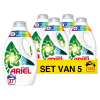 Aanbieding: Ariel Vloeibaar Wasmiddel Color Lenor Unstoppables 1215 ml (5 flessen - 135 Wasbeurten)
