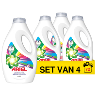 Ariel Aanbieding: Ariel Vloeibaar Wasmiddel Complete Color 810 ml (4 flessen - 72 Wasbeurten)  SAR05363