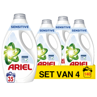 Aanbieding: Ariel Vloeibaar Wasmiddel Sensitive 1575 ml (4 flessen - 140 wasbeurten) SAR05542