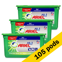 Aanbieding: Ariel 3-in-1 pods Professional Regular (105 wasbeurten)