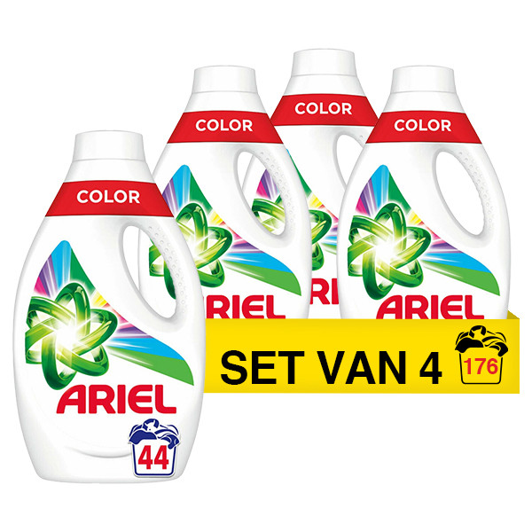 Ariel Aanbieding: Ariel vloeibaar wasmiddel color 1504 ml (4 flessen - 176 wasbeurten)  SAR05255 - 1