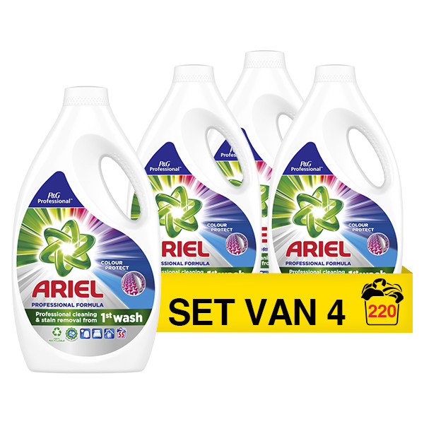Aanbieding: Ariel Vloeibaar Wasmiddel Professional Color 2475 ml (4 ...
