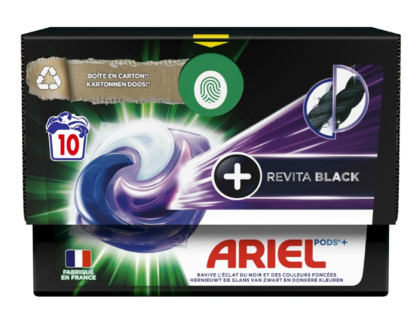 Ariel All in 1 pods+ Revita Black (10 wasbeurten)  SAR05226 - 1