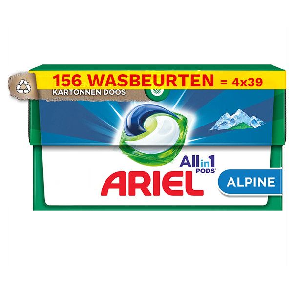 Ariel All in 1 pods Alpine (4 dozen - 156 wasbeurten)  SAR05281 - 1