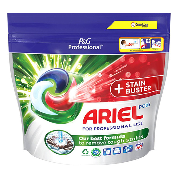 Ariel All in 1 professional pods ultra vlekverwijderaar (60 wasbeurten)  SAR05190 - 1