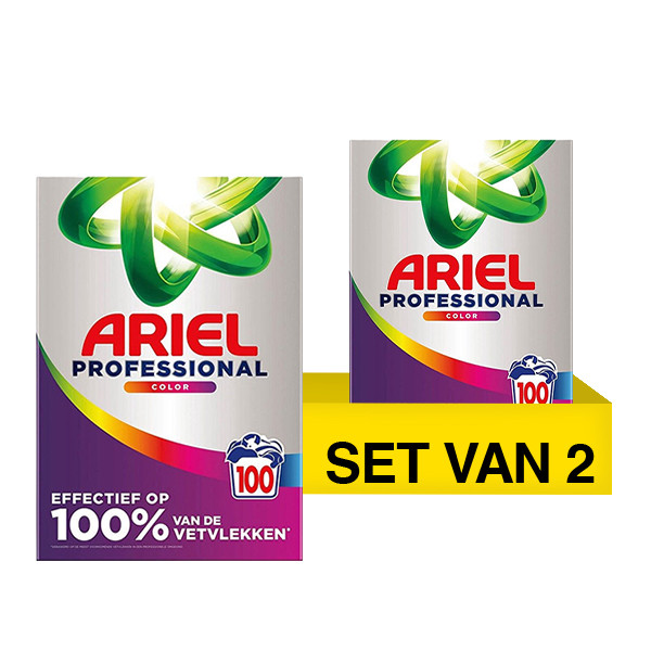 Aanbieding: Ariel Professional Waspoeder Color 5,5 kg (2 stuks - 200 wasbeurten) SAR05565 - 1