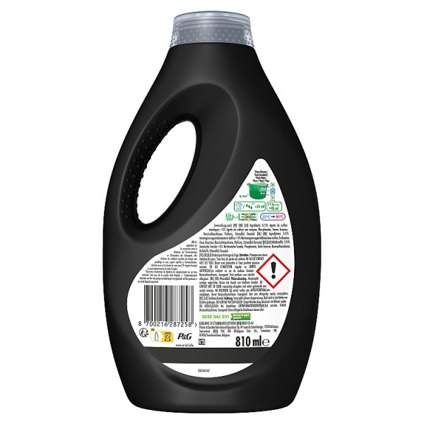 Ariel Vloeibaar Wasmiddel +Revita Black 810 ml (18 Wasbeurten) SAR05364 - 6