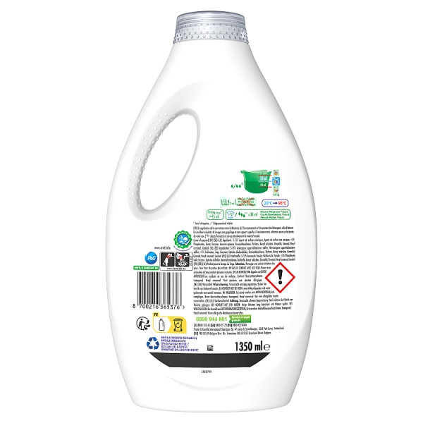 Ariel Vloeibaar Wasmiddel Alpine 1,35 liter (30 wasbeurten) SAR05346 - 3