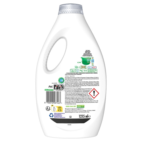 Ariel Vloeibaar Wasmiddel Color 1215 ml (27 wasbeurten)  SAR05292 - 2