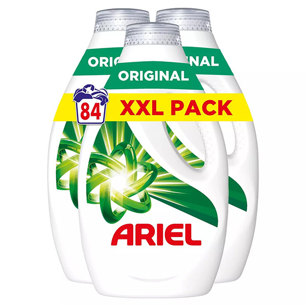Ariel Vloeibaar Wasmiddel Original 1,26 liter (3 flessen - 84 wasbeurten) SAR05344 - 1