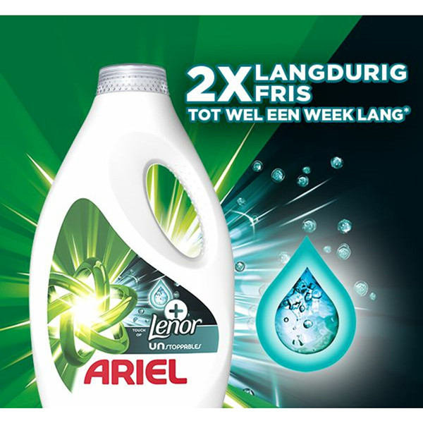 Ariel Vloeibaar Wasmiddel Touch Van Lenor Unstoppables 3150 ml (70 Wasbeurten)  SAR05352 - 2