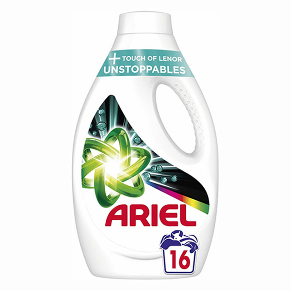 Ariel vloeibaar wasmiddel color + touch of lenor unstoppable 0,8 liter (16 wasbeurten)  SAR05198 - 1