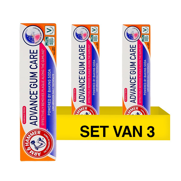 Aanbieding: Arm & Hammer Advance Gum Protect Tandpasta (3 stuks à 75 ml) SAR05489 - 1
