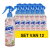Aanbieding: Asevi Luchtverfrisser Spray White Jasmine (12 stuks à 400 ml) SAE00018 - 1