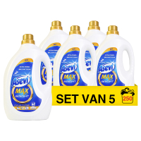 5 flessen - 250 wasbeurten