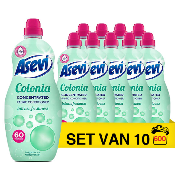 Aanbieding: Asevi Wasverzachter Colonia 1,38 liter (10 flessen - 600 wasbeurten) SAS00019 - 1