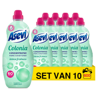 10 flessen - 600 wasbeurten