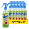 Aanbieding: Asevi luchtverfrisser spray Spring (12 flessen - 400 ml)