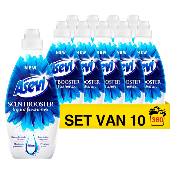 Asevi Aanbieding: Asevi vloeibare geurbooster Blue 720 ml (10 flessen - 360 wasbeurten)  SAE00048 - 1