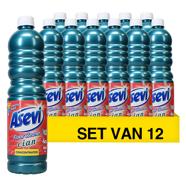 Asevi Aanbieding: Asevi vloerreiniger Cian (12 flessen - 1 liter)  SAE00030 - 1