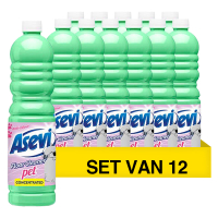 Asevi Aanbieding: Asevi vloerreiniger diervriendelijk (12 flessen - 1 liter)  SAE00026