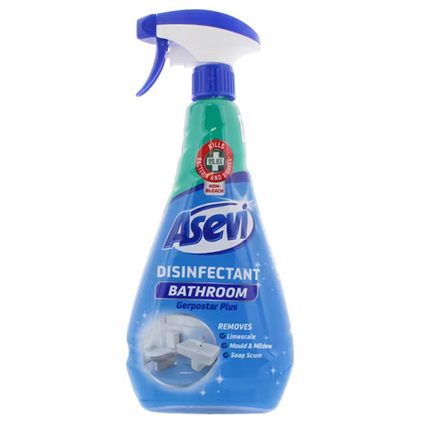 Asevi desinfectie spray badkamer reiniger (720 ml)  SAE00019 - 1