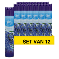 At Home Aanbieding: 12x At Home Scents Luchtverfrisser Spray - Lavender Retreat 400 ml  SAT00075