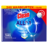 At Home Aanbieding: At Home All-In-1 Vaatwastabletten (6 dozen - 240 vaatwasbeurten)  SDR05273