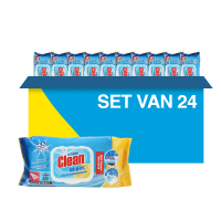 Aanbieding: At Home Clean Multi-Cleaning schoonmaakdoekjes lemon | 24 x 55 doekjes (1320 doekjes) SAT00047