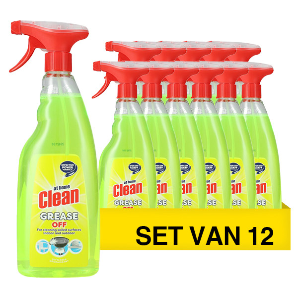Aanbieding: At Home Clean Ontvetter Spray (12 stuks à 750 ml) SAT00122 - 1