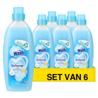 At Home Aanbieding: At Home Clean Wasverzachter Lovely Springtime 750 ml (6 flessen - 144 wasbeurten)  SAT00100