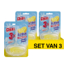 Aanbieding: At Home Clean toiletblok Lemon (3 stuks - 40 gram) SDR09259 - 1