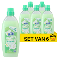 At Home Aanbieding: At Home Clean wasverzachter loverly summer 750 ml (6 flessen - 120 wasbeurten)  SAT00063