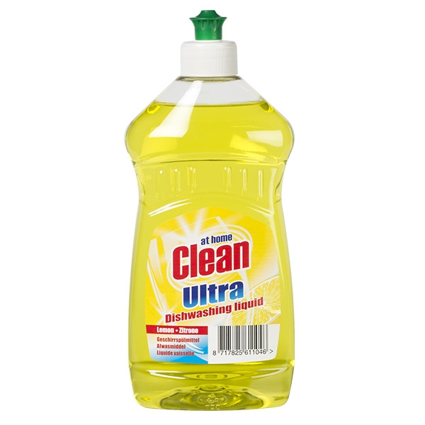 At Home Clean afwasmiddel Lemon (500 ml)  SDR00134 - 1
