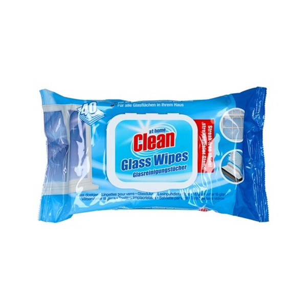 At Home Clean hygiënische doekjes glas (40 stuks)  SDR00390 - 1