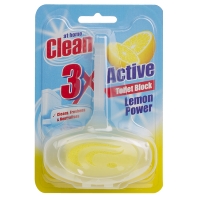 At Home Clean toiletblok Lemon (40 gram)  SDR00147