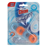 At Home Clean toiletblok Power Rings Aqua Power 40 gram (1 stuk)  SAT00054