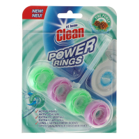 At Home Clean toiletblok Power Rings Pine 40 gram (1 stuk)  SAT00058