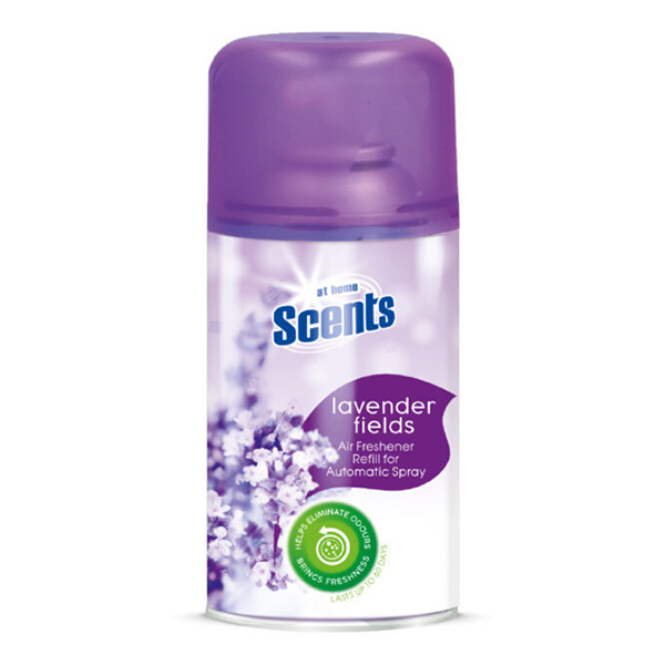 At Home Scents Automatic Spray Air Freshener Lavendel Navulling (250 ml) SAT00117 - 1