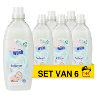 At Home Sensitive Wasverzachter 750 ml (6 flessen - 144 wasbeurten)  SAT00092