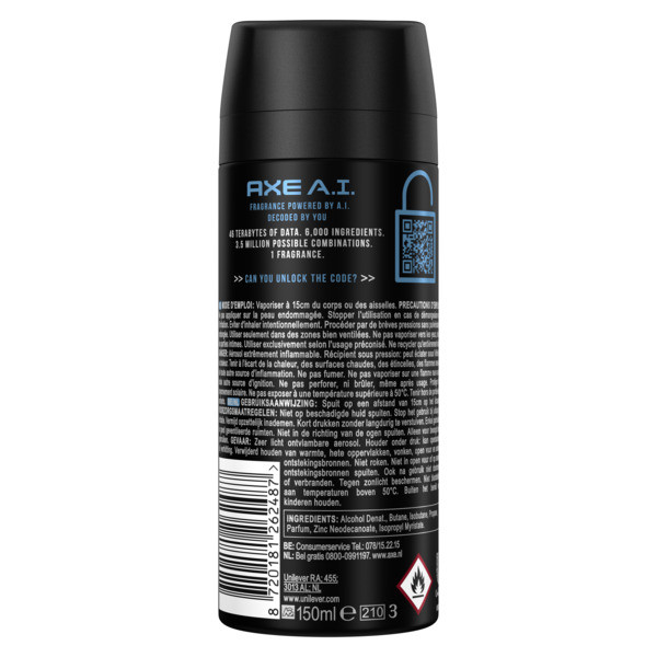 Axe AI Fresh  deodorant - body spray (150 ml)  SAX00180 - 3