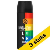 Axe Aanbieding: 3x Axe Unite Pride deodorant - body spray (150 ml)  SAX00148