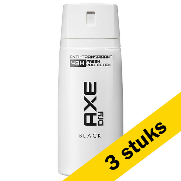 krullen oriëntatie Belastingen Aanbieding: 3x Axe deodorant spray Black Dry (150 ml) Axe 123schoon.nl krullen oriëntatie Belastingen Aanbieding: 3x Axe deodorant spray Black Dry (150 ml) Axe 123schoon.nl
