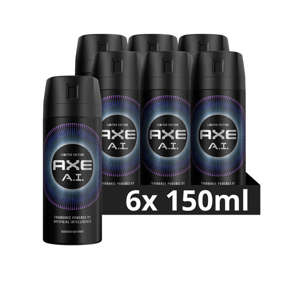 Axe Aanbieding: Axe AI Fresh  deodorant - body spray (6x 150 ml)  SAX00181 - 1