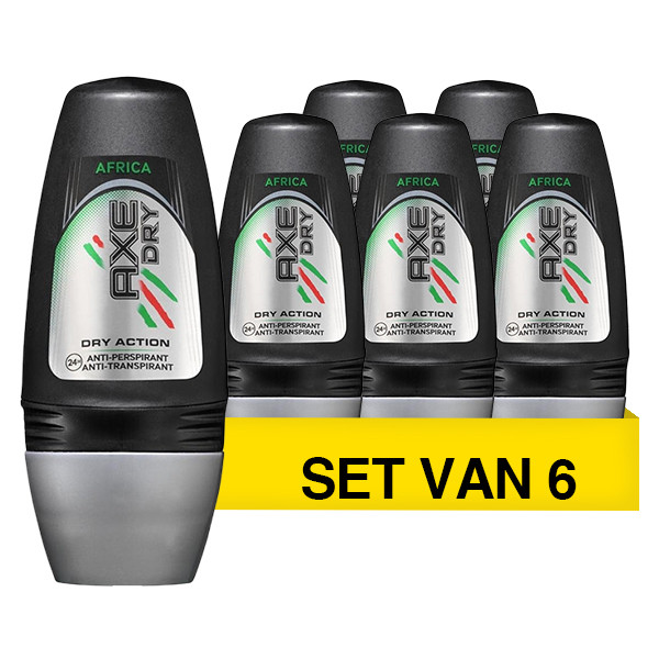 Axe Aanbieding: Axe Africa Deoroller (6 rollers - 50 ml)  SAX00220 - 1