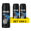 Aanbieding: Axe Anarchy For Him deodorant - body spray (3x 150 ml) SAX00107 - 1